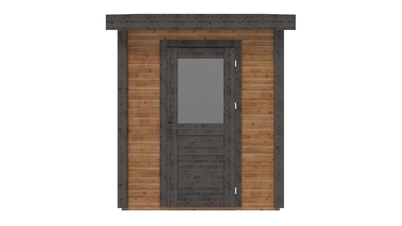 Casetta da giardino in legno Vala 2.09x2.59 m - 5.41 m2 - 28 mm - impregnata