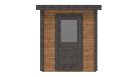 Casetta da giardino in legno Vala 2.09x2.59 m - 5.41 m2 - 28 mm - impregnata