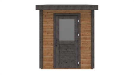 Casetta da giardino in legno Vala 2.09x3.09 m - 6.46 m2 - 28 mm - impregnata