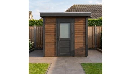 Casetta da giardino in legno Rava 2.59x1.59 m - 4.12 m2 - 28 mm - impregnata