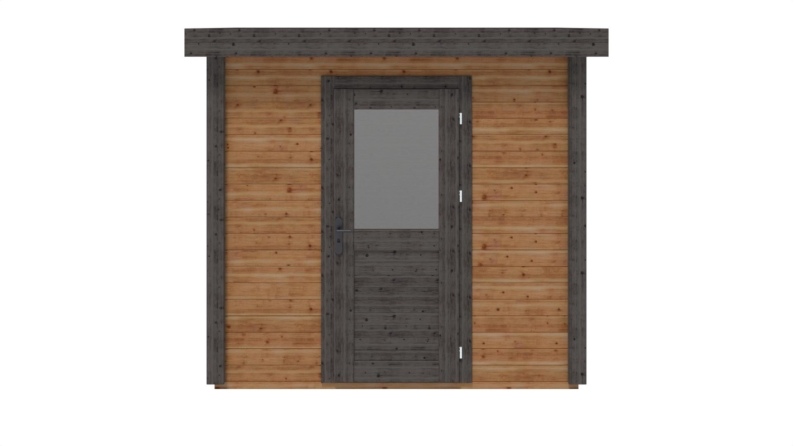 Casetta da giardino in legno Rava 2.59x1.59 m - 4.12 m2 - 28 mm - impregnata