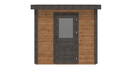 Casetta da giardino in legno Rava 2.59x1.59 m - 4.12 m2 - 28 mm - impregnata