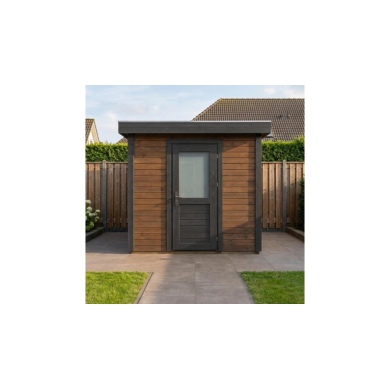 Casetta da giardino in legno Rava 2.59x2.09 m - 5.41 m2 - 28 mm - impregnata