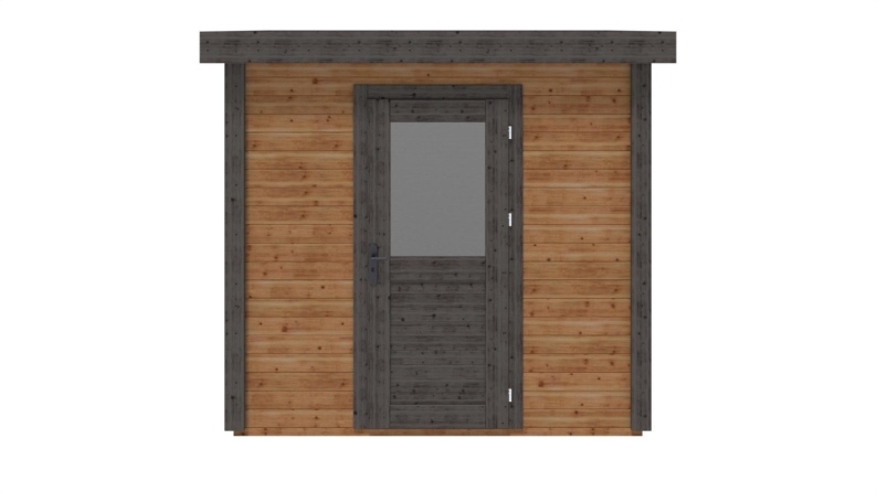 Casetta da giardino in legno Rava 2.59x2.09 m - 5.41 m2 - 28 mm - impregnata