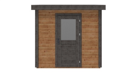 Casetta da giardino in legno Rava 2.59x2.09 m - 5.41 m2 - 28 mm - impregnata