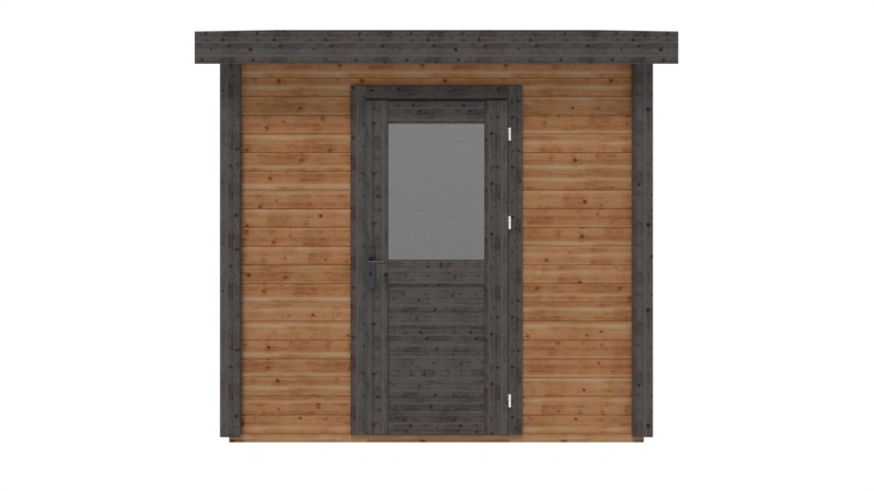 Casetta da giardino in legno Rava 2.59x2.59 m - 6.71 m2 - 28 mm - impregnata