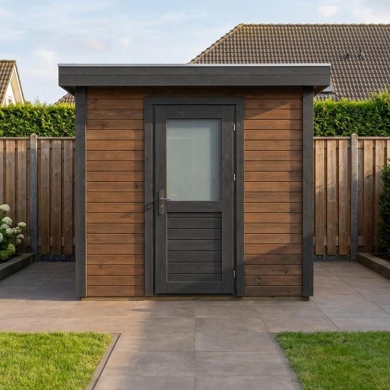 Casetta da giardino in legno  2.59x3.09 m - 8 m2 - 28 mm - impregnata