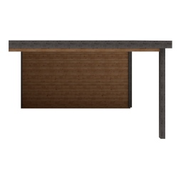 Casetta da giardino in legno  x m -  m2 -  mm - impregnata