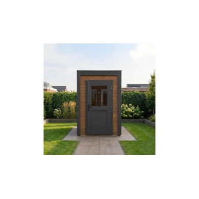 Casetta da giardino in legno Veya 1.59x1.59 m - 2.53 m2 - 28 mm - impregnata