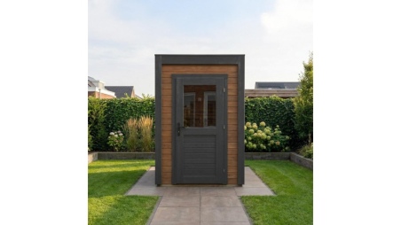 Casetta da giardino in legno Veya 1.59x1.59 m - 2.53 m2 - 28 mm - impregnata