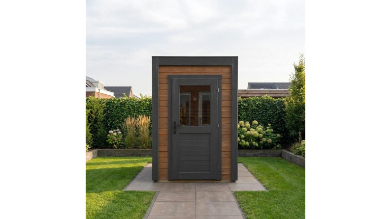 Casetta da giardino in legno Veya 1.59x2.09 m - 3.32 m2 - 28 mm - impregnata