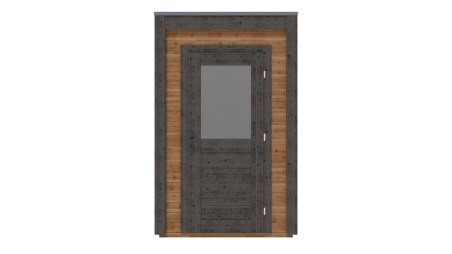 Casetta da giardino in legno Veya 1.59x2.09 m - 3.32 m2 - 28 mm - impregnata