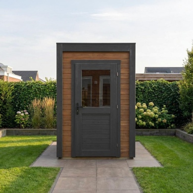 Casetta da giardino in legno  1.59x2.59 m - 4.12 m2 - 28 mm - impregnata