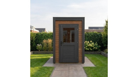 Casetta da giardino in legno Veya 1.59x2.59 m - 4.12 m2 - 28 mm - impregnata