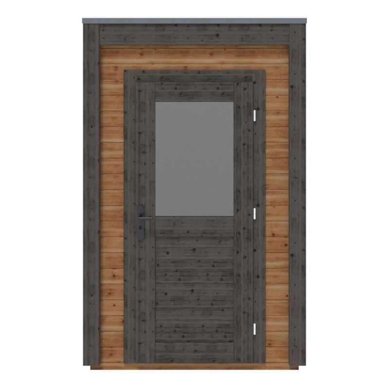 Casetta da giardino in legno  1.59x2.59 m - 4.12 m2 - 28 mm - impregnata