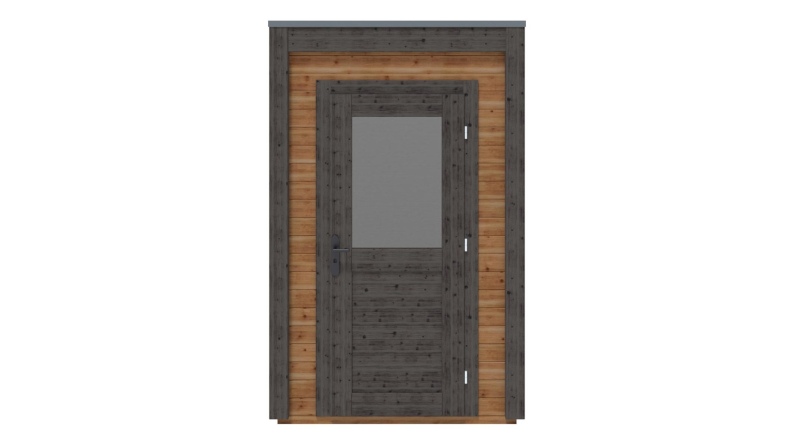 Casetta da giardino in legno Veya 1.59x2.59 m - 4.12 m2 - 28 mm - impregnata