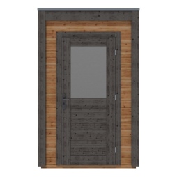 Casetta da giardino in legno  1.59x2.59 m - 4.12 m2 - 28 mm - impregnata