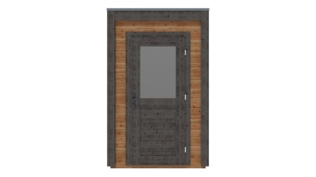 Casetta da giardino in legno Veya 1.59x2.59 m - 4.12 m2 - 28 mm - impregnata
