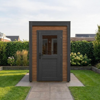 Casetta da giardino in legno  1.59x3.09 m - 4.91 m2 - 28 mm - impregnata