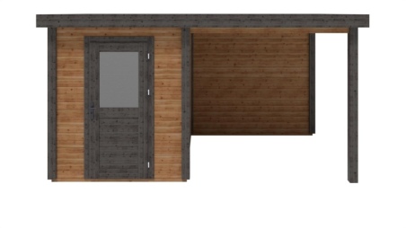 Casetta da giardino in legno Vala 2.09x2.59 m - 11.81 m2 - 28 mm - impregnata