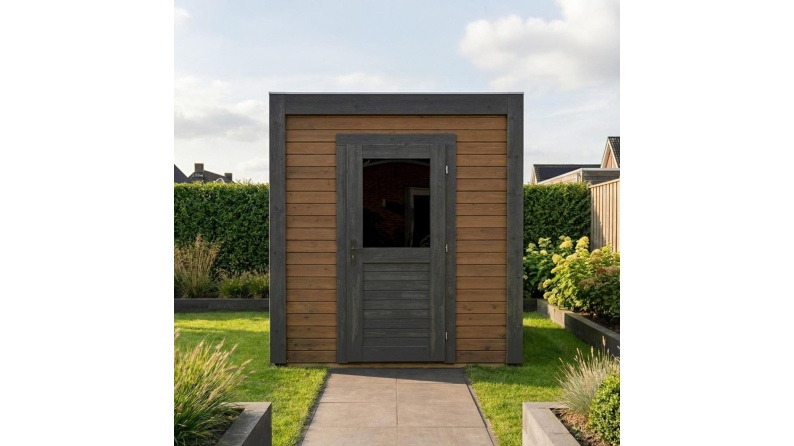 Casetta da giardino in legno Luma 2.09x1.59 m - 3.32 m2 - 28 mm - impregnata