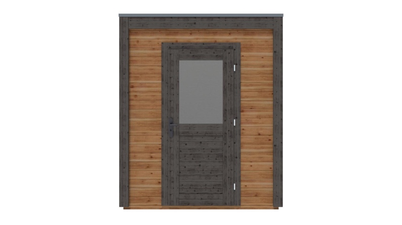 Casetta da giardino in legno Luma 2.09x1.59 m - 3.32 m2 - 28 mm - impregnata