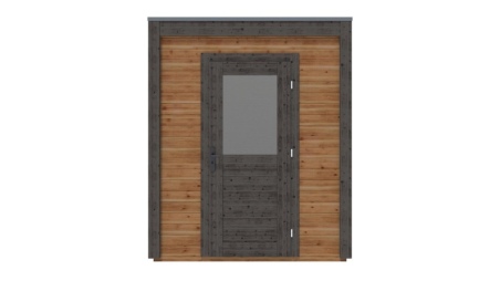 Casetta da giardino in legno Luma 2.09x1.59 m - 3.32 m2 - 28 mm - impregnata