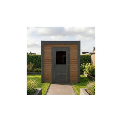 Casetta da giardino in legno Luma 2.09x2.09 m - 4.37 m2 - 28 mm - impregnata