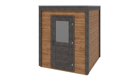 Casetta da giardino in legno Luma 2.09x2.09 m - 4.37 m2 - 28 mm - impregnata