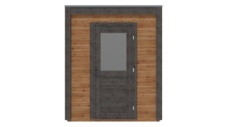 Casetta da giardino in legno Luma 2.09x2.59 m - 5.41 m2 - 28 mm - impregnata