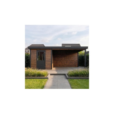 Casetta da giardino in legno Rava 2.59x3.09 m - 20.27 m2 - 28 mm - impregnata