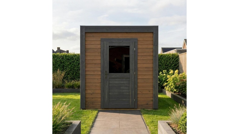 Casetta da giardino in legno Luma 2.09x3.09 m - 6.46 m2 - 28 mm - impregnata