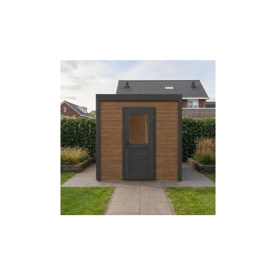 Casetta da giardino in legno Nexa 2.59x1.59 m - 4.12 m2 - 28 mm - impregnata