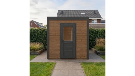 Casetta da giardino in legno Nexa 2.59x1.59 m - 4.12 m2 - 28 mm - impregnata