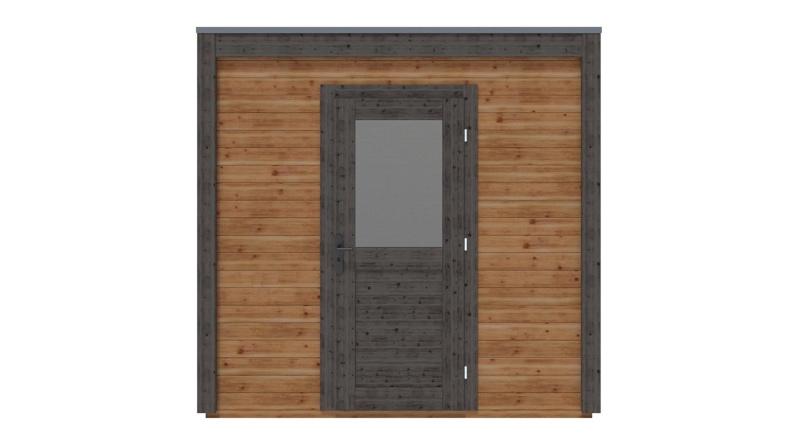 Casetta da giardino in legno Nexa 2.59x1.59 m - 4.12 m2 - 28 mm - impregnata