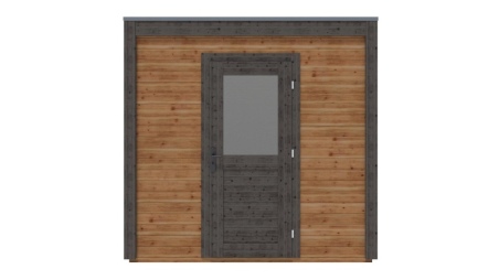 Casetta da giardino in legno Nexa 2.59x1.59 m - 4.12 m2 - 28 mm - impregnata