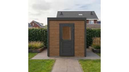 Casetta da giardino in legno Nexa 2.59x2.09 m - 5.41 m2 - 28 mm - impregnata