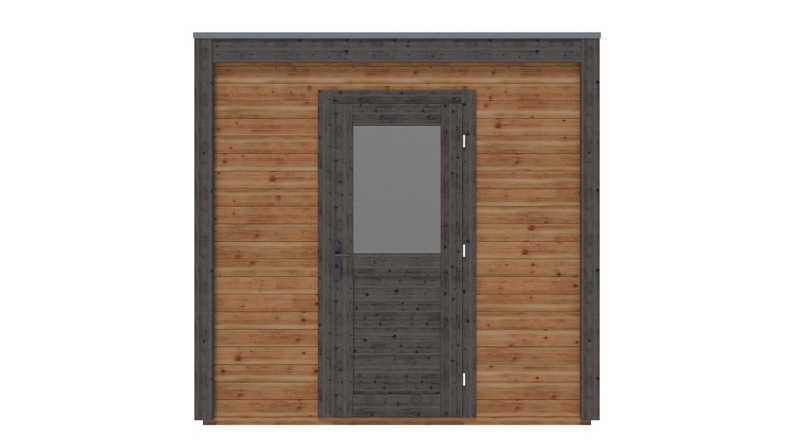 Casetta da giardino in legno Nexa 2.59x2.09 m - 5.41 m2 - 28 mm - impregnata
