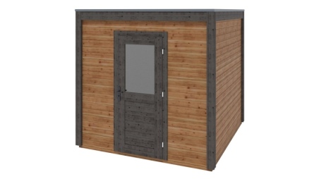 Casetta da giardino in legno Nexa 2.59x2.59 m - 6.71 m2 - 28 mm - impregnata