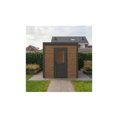 Casetta da giardino in legno Nexa 2.59x3.09 m - 8 m2 - 28 mm - impregnata