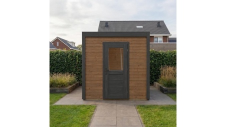 Casetta da giardino in legno Nexa 2.59x3.09 m - 8 m2 - 28 mm - impregnata