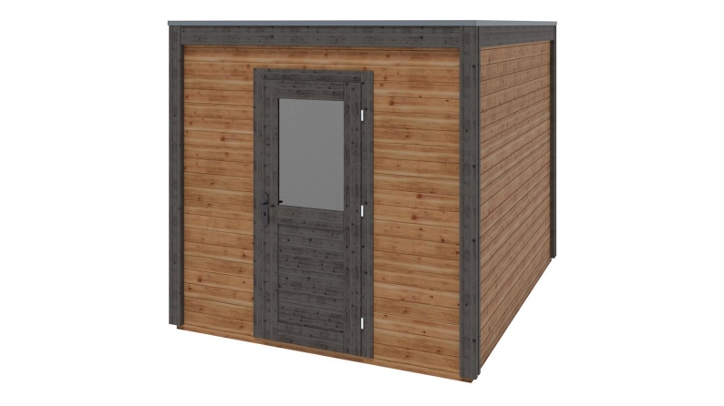 Casetta da giardino in legno Nexa 2.59x3.09 m - 8 m2 - 28 mm - impregnata