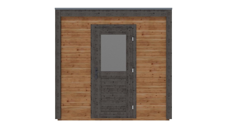 Casetta da giardino in legno Nexa 2.59x3.09 m - 8 m2 - 28 mm - impregnata