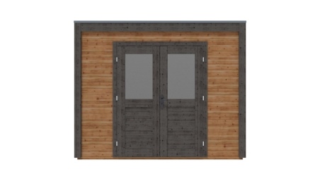 Casetta da giardino in legno Sora 3.09x2.59 m - 8 m2 - 28 mm - impregnata