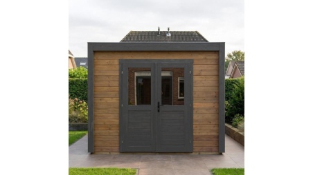 Casetta da giardino in legno Sora 3.09x4.09 m - 12.64 m2 - 28 mm - impregnata