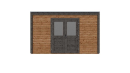 Casetta da giardino in legno Nova 4.09x2.59 m - 10.59 m2 - 28 mm - impregnata