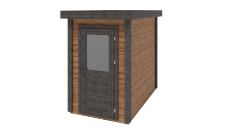 Casetta da giardino in legno Mira 1.59x2.59 m - 4.11 m2 - 28 mm - impregnata