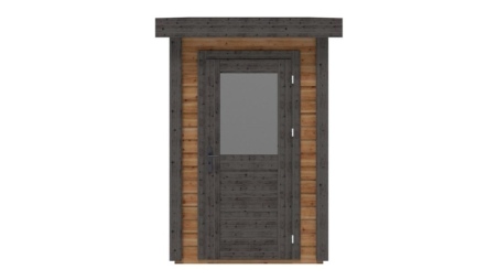 Casetta da giardino in legno Mira 1.59x2.59 m - 4.11 m2 - 28 mm - impregnata