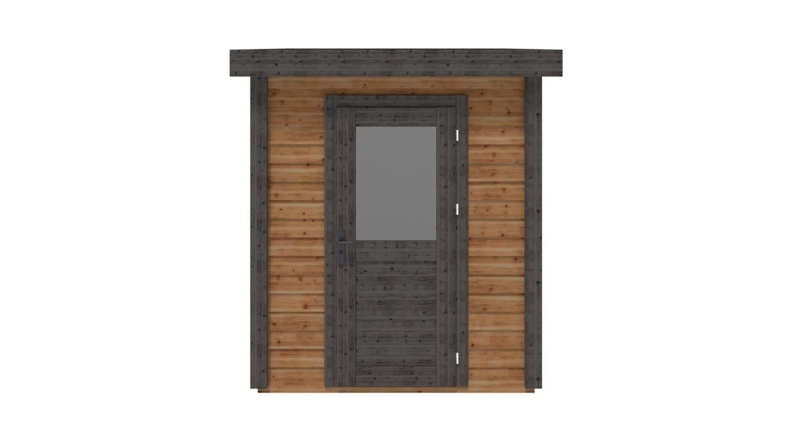 Casetta da giardino in legno Vala 2.09x2.59 m - 5.41 m2 - 28 mm - impregnata