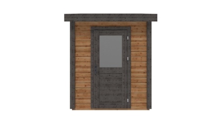 Casetta da giardino in legno Vala 2.09x2.59 m - 5.41 m2 - 28 mm - impregnata